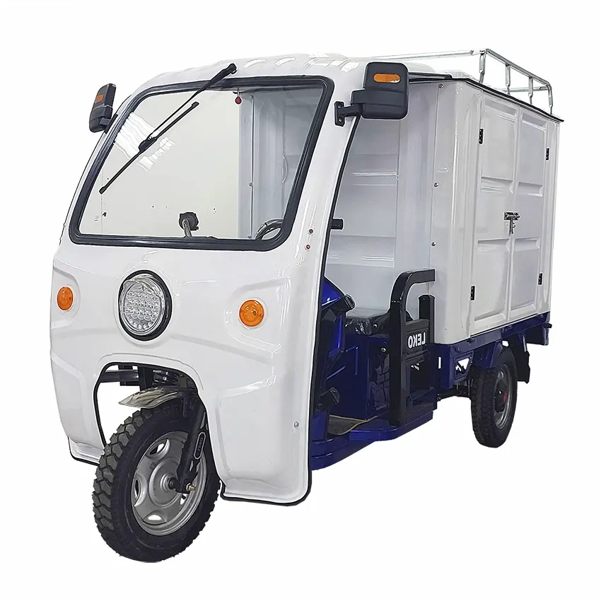 Triciclo eléctrico de carga con proveedores de fabricantes de cabina en  China